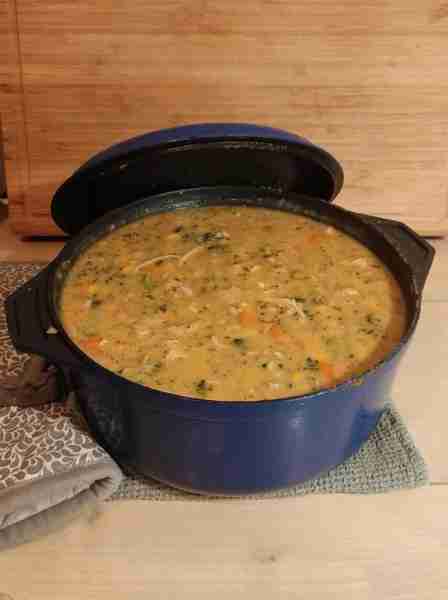 Chicken Potato & Corn Chowder Ingredients: 1 tablespoon olive oil 1 onion, diced 2 garlic cloves, mi...