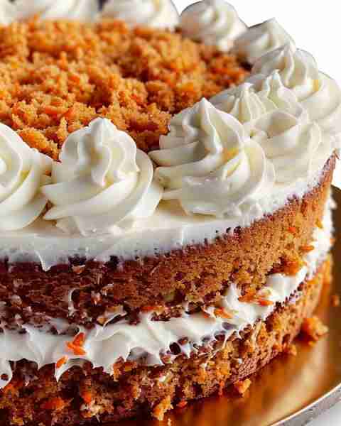 Best Carrot Cake Ever Ingredients: For the Cake: 2 cups (250g) all-purpose flour 2 cups (400g) granu...