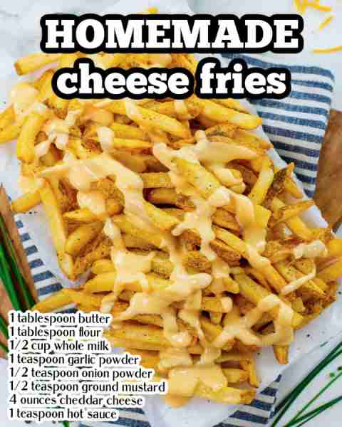 Recipe: https://www.bunsinmyoven.com/cheese-sauce-for-fries/ It takes less than 10 minutes to make C...