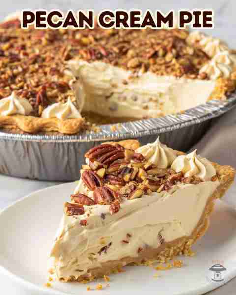 🧡 Pecan Cream Pie – A Slice of Heaven! 🧡 Nothing says comfort like a homemade pecan cream pie. Wit...