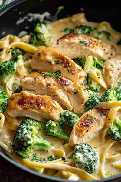 Cajun Chicken and Broccoli Alfredo 🍝🌶🥦✨ A creamy, spicy, and satisfying dinner that’s packed with...