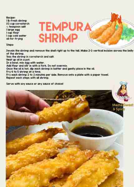 My Favorite - So Crispy Tempura Shrimp My family’s weekend appetizer! So crispy and delicious. Reci...