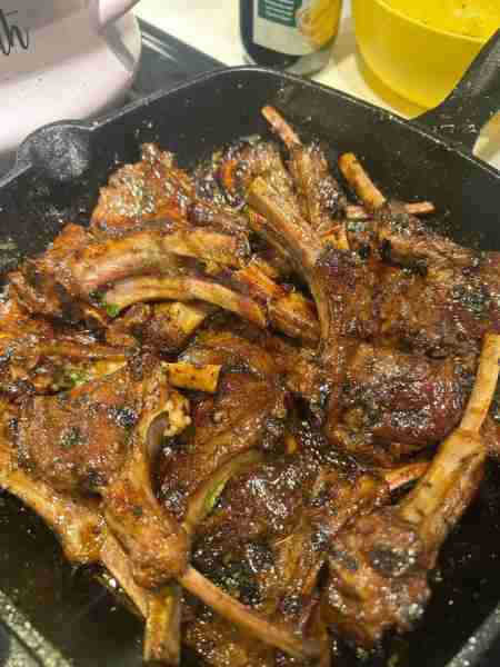 Made Garlic Parmesan Fried Lamb Chops ! I love this quick & easy recipe and it’s a treat for Beginne...