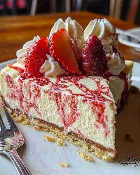 🍓🍰🍫 White Chocolate Strawberry Cheesecake 🍫🍰🍓 Ingredients: Crust: 1 ½ cups graham cracker crum...