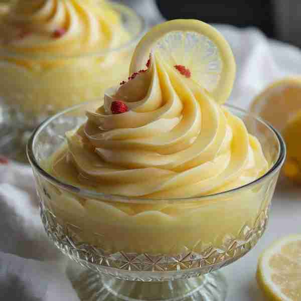 Easy 3-Ingredient Lemon Mousse 🍋 Ingredients: • 1 cup heavy cream • ½ cup sweetened condensed milk...