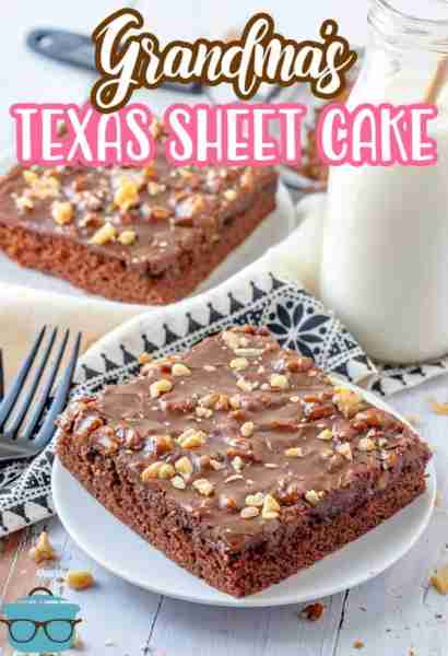 When it comes to a classic cake you can’t go wrong with Grandma’s Texas Sheet Cake. A classic chocol...