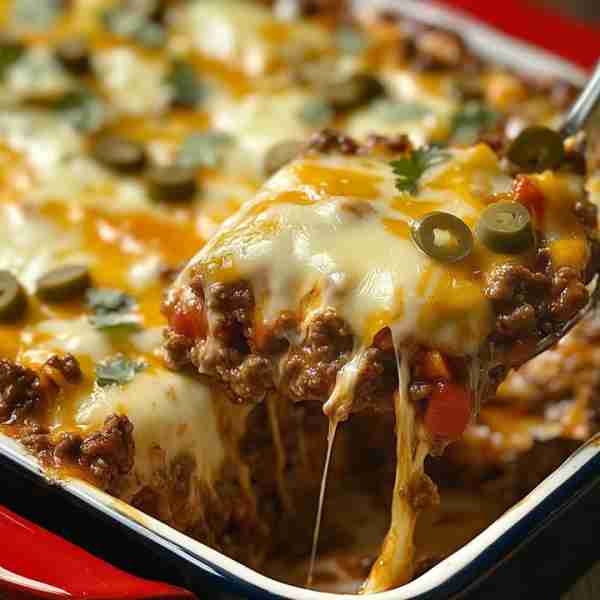 Chili Relleno Casserole 🌶️🧀 A delicious and hearty dish perfect for any gathering! 📋 Ingredients...