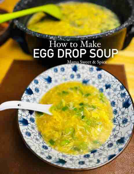 Favorite to go Soup - Egg Drop Soup Recipe This loaded protein soup is so easy that you can make in...