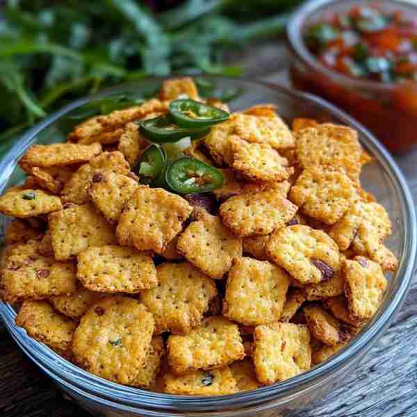 3-Ingredient Addictive Taco Crackers Snack 🌮🔥 Ingredients: - 1 bag oyster crackers (about 14 oz.)...