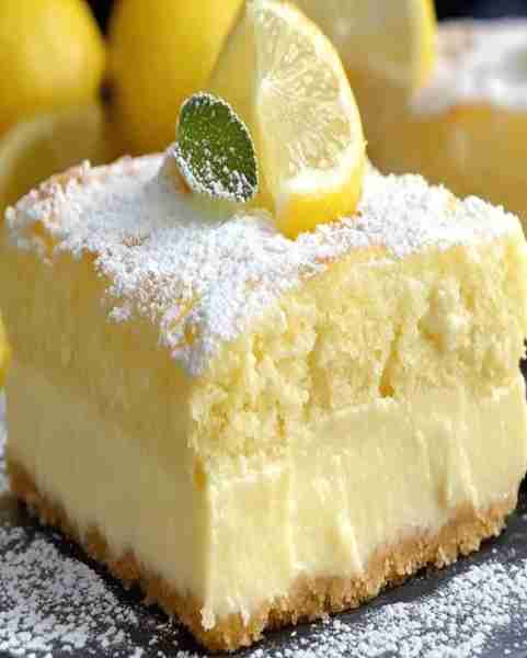 Fluffy Lemon Custard Cake Ingredients: 4 large eggs, separated 1 1/4 cups granulated sugar 1 tablesp...