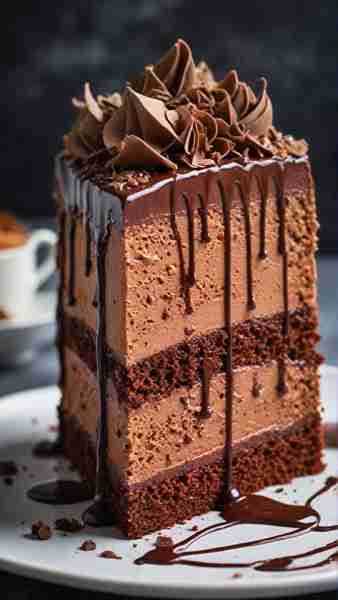 Chocolate mousse cake 😋🤎