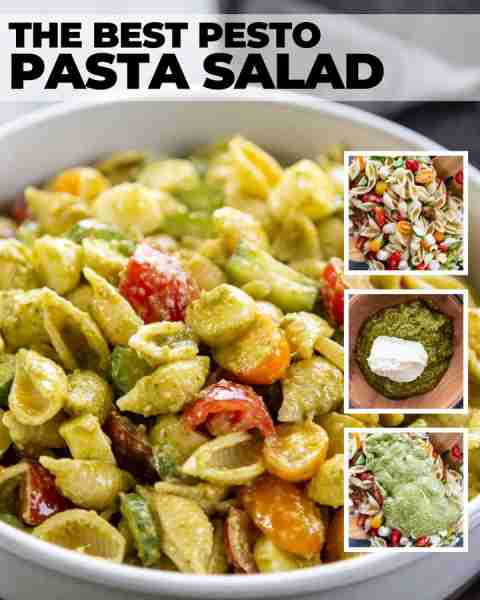 This pastsa salad ideal for gatherings or barbecues since it can be prepared ahead of time. Made wit...