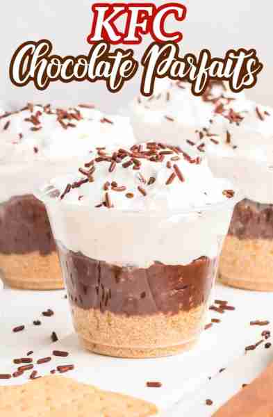 🍫KFC CHOCOLATE PARFAITS 🍫 This copycat KFC Chocolate Parfait is a rich, creamy, and layered no bak...