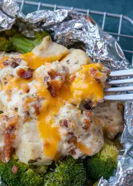 This easy chicken recipe is perfect for grilling or camping!