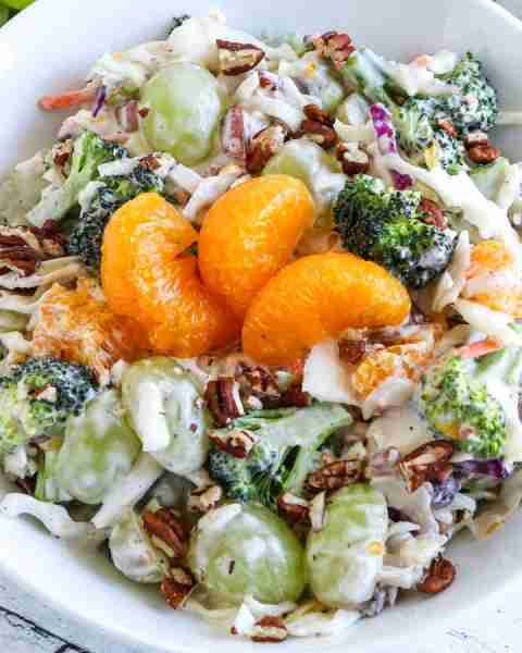 "Every time I make this and bring it somewhere people tell me this is the best coleslaw ever!" - Kri...