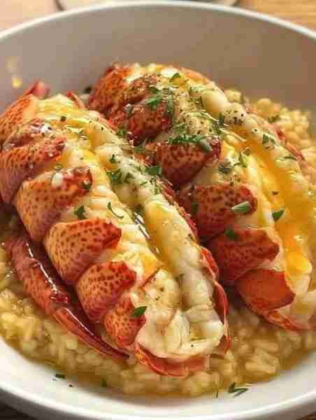 WOULD YOU EAT THIS GARLIC BUTTER LOBSTER AND SCALLOPS 🦞🧄🦪 Ingredients: For the Lobster: 2 lobster...