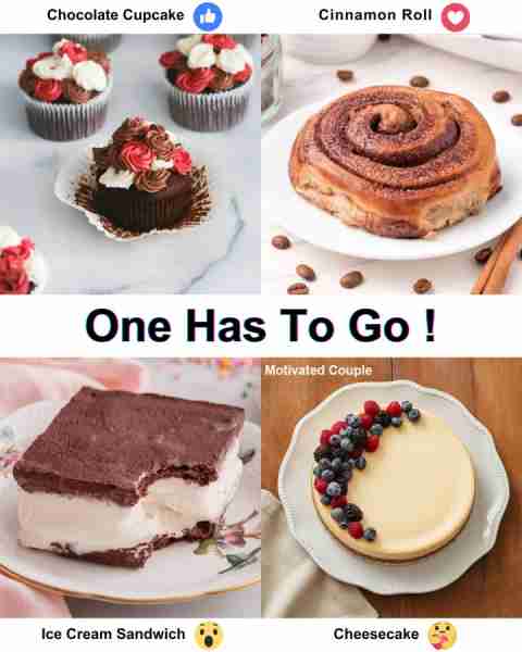Cheesecake 🍰 Chocolate Cupcake 🍫🧁: Deliciously rich and moist, chocolate cupcakes are topped with...