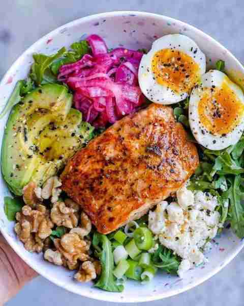 Salmon Nicoise Salad Ingredients: For the Salad: * 1 (6-8 oz) skinless salmon fillet * 1/2 cup mixed...