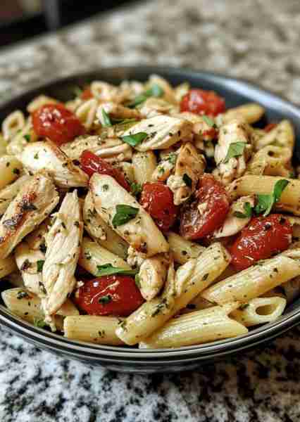 Chicken pasta salad is a versatile and tasty dish that's perfect for picnics, potlucks, or a quick a...