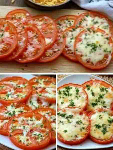 Saw a friend post this and thought it looked good! 🍅 BAKED PARMESAN TOMATOES 🍅 - Try it, you will...