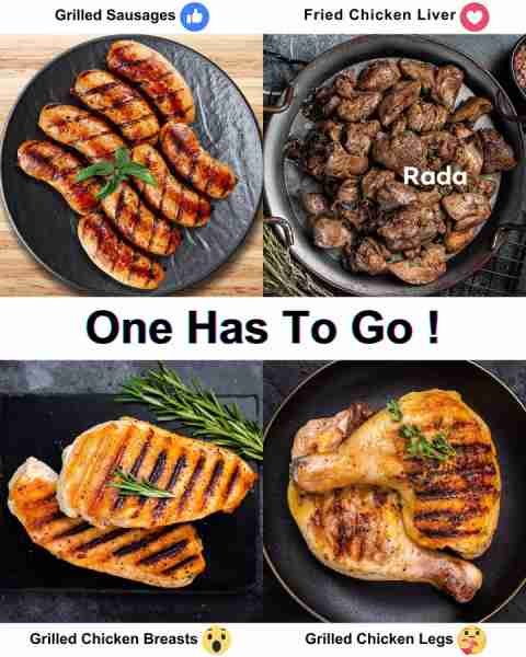 ❤️😍🥰😋😘 Grilled Sausage: Juicy and smoky, grilled sausage offers a satisfying snap with every bit...