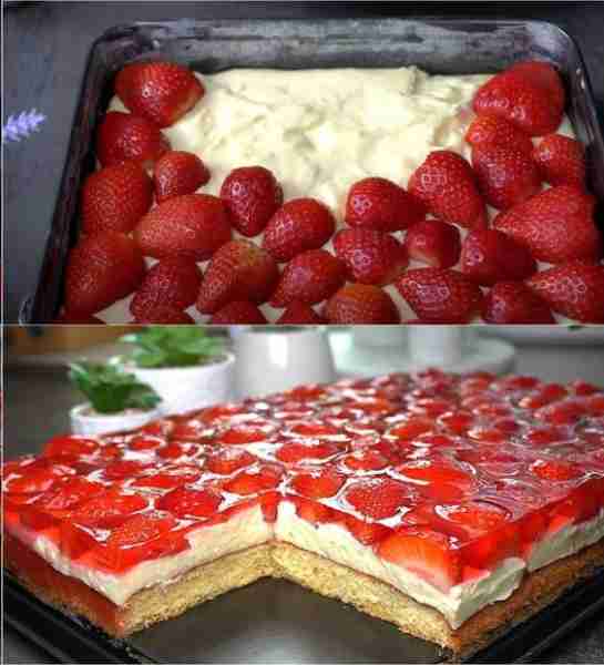 Brilliant Apple Cheesecake, INCREDIBLY simple, just like Grandma's!