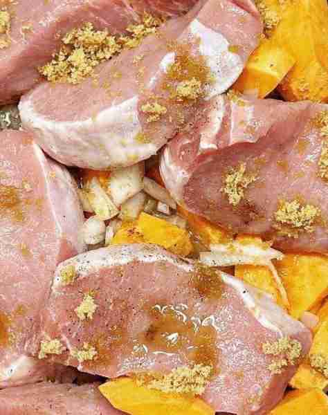 Made Slow Cooker Pork Chops and Sweet Potatoes ! I love this quick & easy recipe and it’s a treat fo...