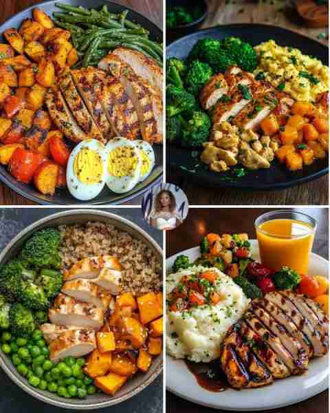 Cajun Chicken & Roasted Sweet Potatoes Kick off your weekend with this tasty Cajun Chicken & Roasted...