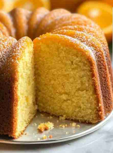 Moist Orange Buttermilk Bundt Cake is a deliciously moist and flavorful dessert with a subtle tang f...
