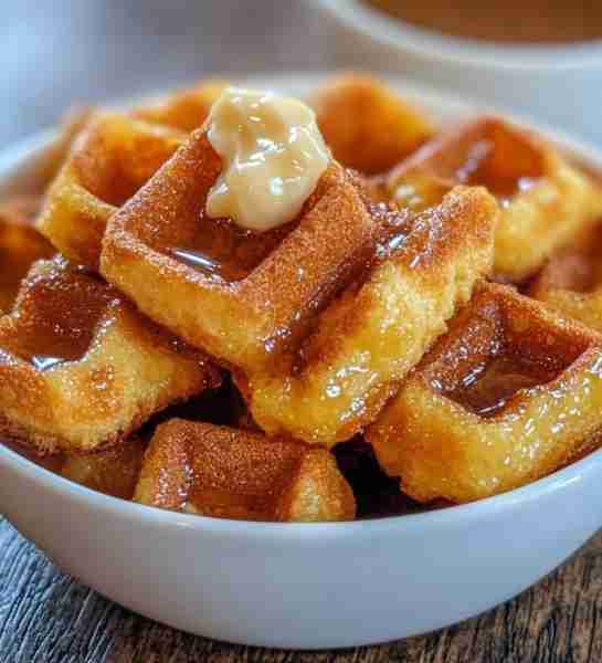 🍲🧇 Cornbread Waffle Bites 🧇🍲 Zayn Recipes avatar link Zayn Recipes 📝 Ingredients👇👇For the Waf...