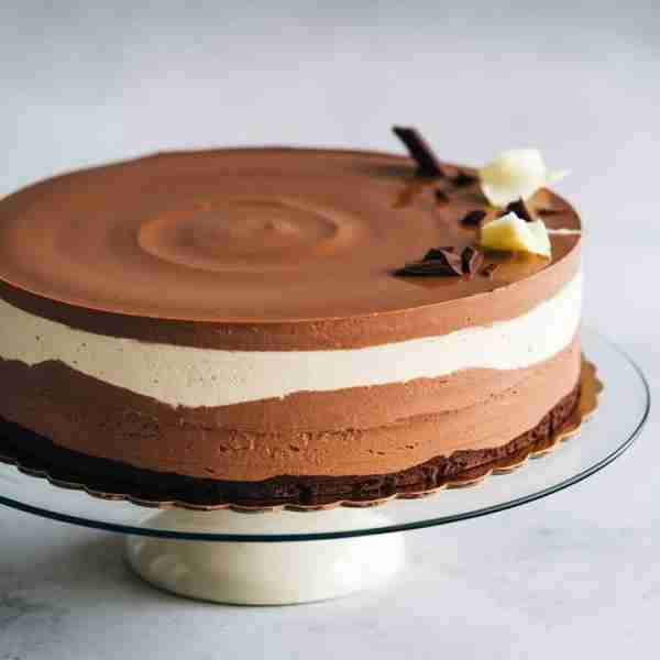 Triple Chocolate Mousse Torte – A Dream for Chocolate Lovers! 🍰 🍴 Ingredients: For the Crust: ¼ cu...