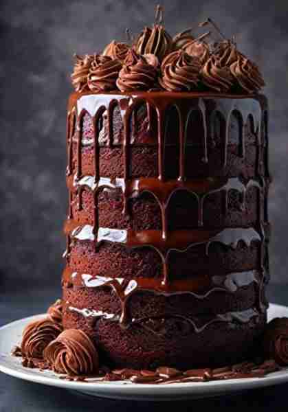 ULTIMATE CHOCOLATE CAKE INGREDIENTS For the Chocolate Cake 2 cups all-purpose flour ¾ cup unsweetene...