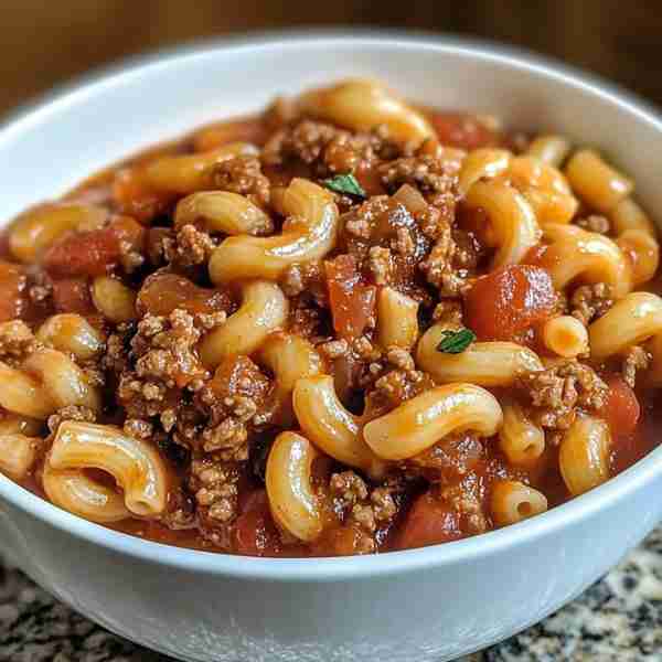 Homemade Beefaroni 🍽️ Delicious homemade beefaroni that's easy to make and sure to please everyone!...