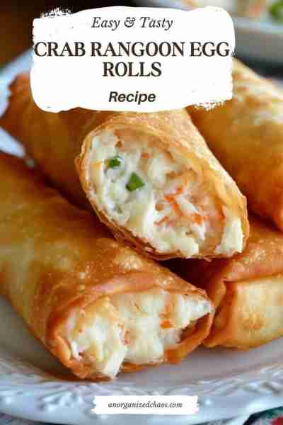 "Warning: These Crab Rangoon Egg Rolls are addictive! I made them once, and now they’re a permanent...