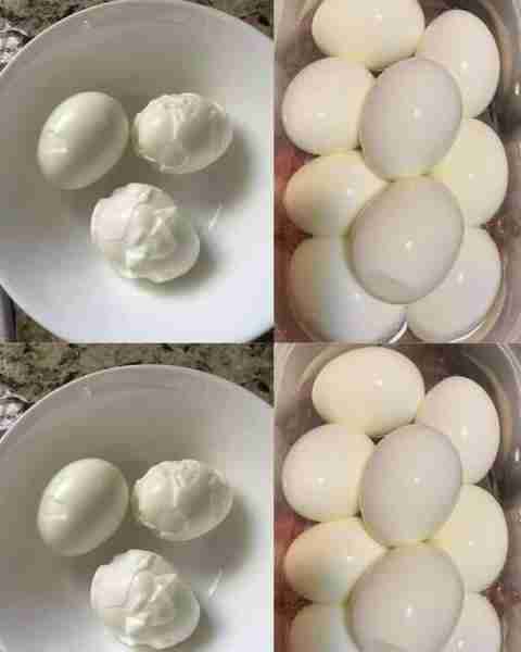 Literally EVERYONE knows this simple hack for perfectly peeled hard-boiled eggs. How come you don't...