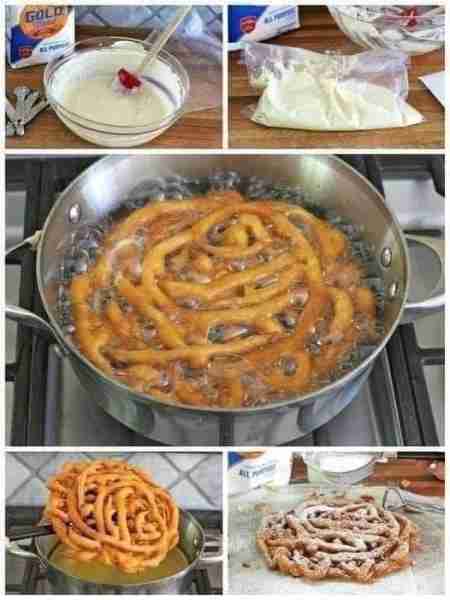 Funnel Cake - Don't Lose This Recipe👌 Ingredients 2 tablespoons sugar 1 teaspoon baking powder 1/4...