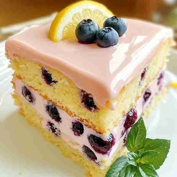 🫐🍋 Blueberry Lemonade Buttermilk Cake 🍋🫐 Ingredients: For the Cake: 2 cups all-purpose flour 1 1...