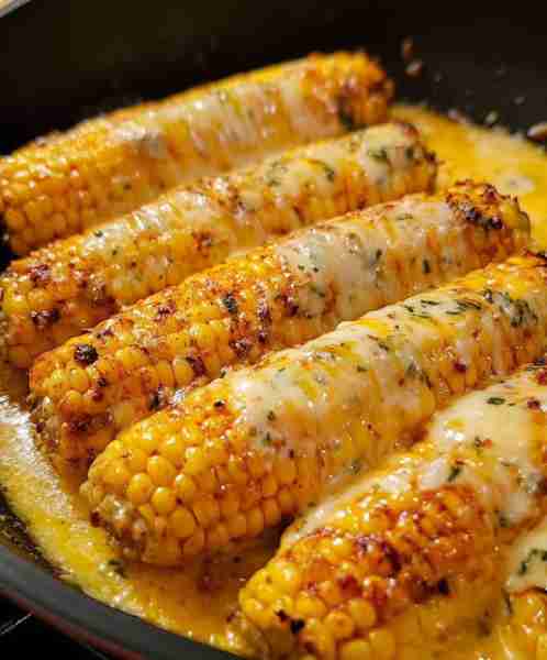 🌽🧄🧀 Cheesy Garlic Butter Corn on the Cob 🧀🧄🌽 This cheesy, garlicky, buttery corn is the perfec...