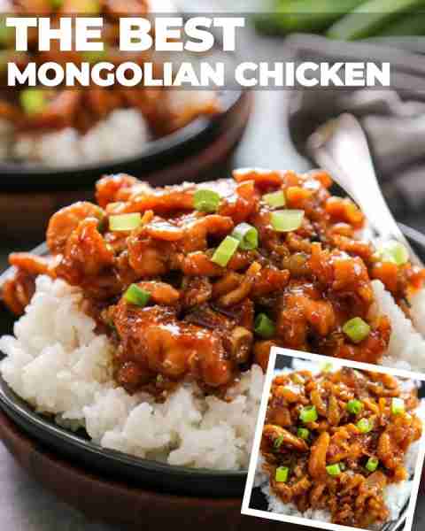 This Mongolian chicken is easier than you think and faster than waiting for takeout! Get the recipe...