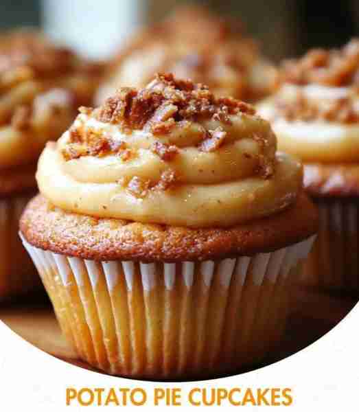Potato Pie Cupcakes Ingredients: For the Potato Filling: 2 cups mashed potatoes (preferably cold lef...