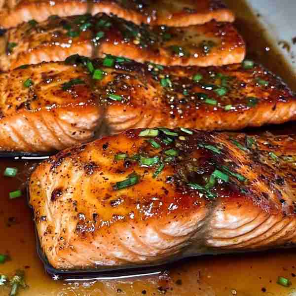 Cajun Honey Butter Salmon Ingredients: 4 salmon fillets (about 6 oz each) 2 tablespoons Cajun season...