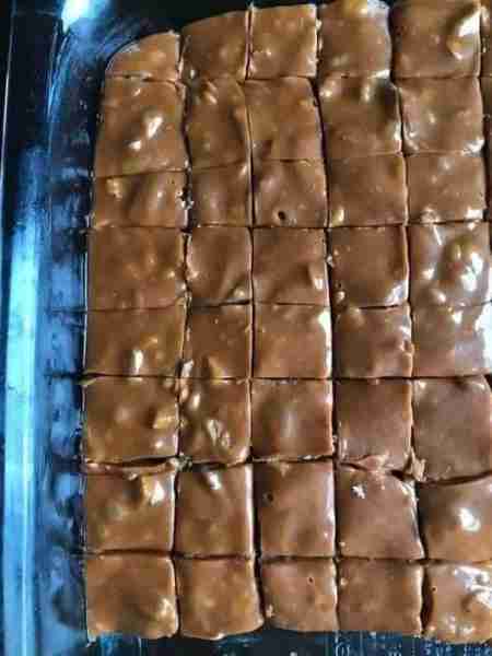 "I finally got this recipe from my mother last Christmas and made three batches of the stuff! I alwa...