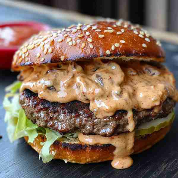 Creamy Tangy Smash Burger Sauce That Elevates Every Bite Ingredients: 1/2 cup mayonnaise 2 tablespoo...