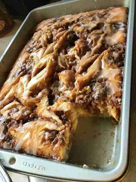 "Oh my gosh...this recipe is the bomb! If you do not want to spend time on making cinnamon rolls the...