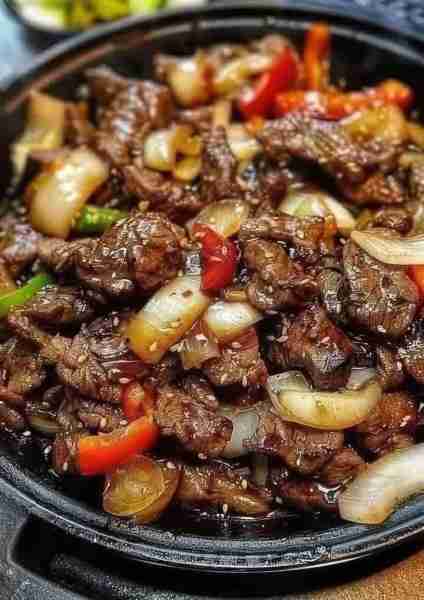 I will probably stop posting if there is no interaction on this post Sizzling Chinese Pepper Steak w...