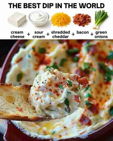 "Best dip EVER. It's ever bit as delicious as it sounds!" 𝗙𝗨𝗟𝗟 𝗥𝗘𝗖𝗜𝗣𝗘 𝗕𝗘𝗟𝗢𝗪 👇
