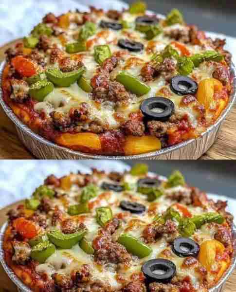 Low Carb Crustless Pizza Bowl – Your New Favorite Weeknight Dinner! Ingredients: 1 tablespoon olive...