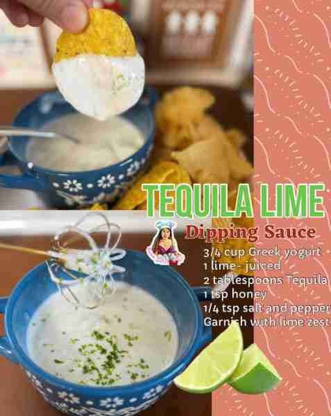 Delicious Tequila Lime Dipping Sauce Love this sauce! So easy to make and it tastes great! Ingredien...