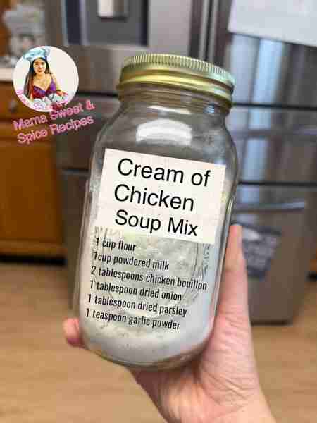 Love this homemade Mix! Make your Cream of Chicken Soup with just few ingredients! Taste better than...