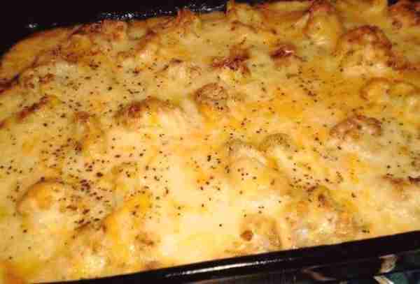 Cauliflower Cheese Casserole Ingredients Base 1 large cauliflower roasted 16 garlic cloves peeled 1...